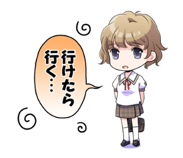 Japanese Highschool Girls 39 plus 1 sticker #435514