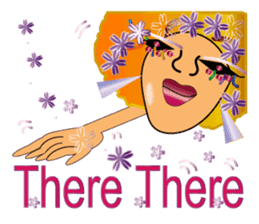 Sassy AFRO-boy with his friends sticker #435708