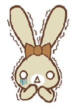 Rabbit sisters sticker #435971