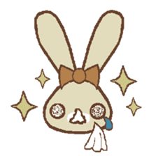 Rabbit sisters sticker #435972