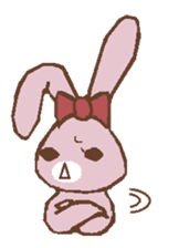 Rabbit sisters sticker #435975