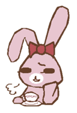 Rabbit sisters sticker #435976