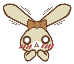 Rabbit sisters sticker #435977