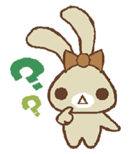 Rabbit sisters sticker #435983