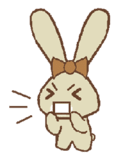Rabbit sisters sticker #435991