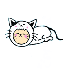 cute and heart twinges a bit stamp sticker #436060