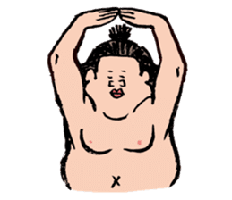 Sumo Wrestlers sticker #436570