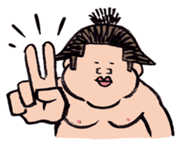 Sumo Wrestlers sticker #436578