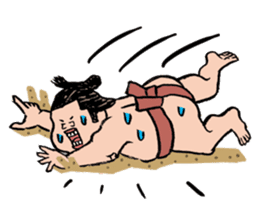 Sumo Wrestlers sticker #436580