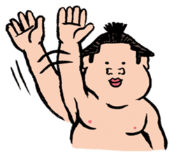 Sumo Wrestlers sticker #436588