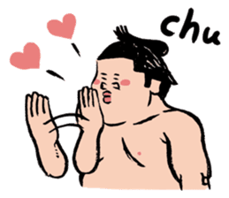 Sumo Wrestlers sticker #436590
