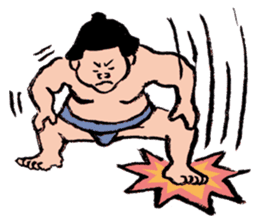 Sumo Wrestlers sticker #436592