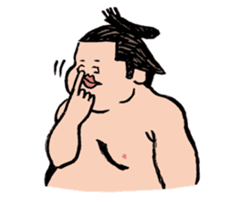 Sumo Wrestlers sticker #436604