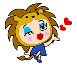 Original Horoscopes: Leo "The Lion" sticker #436851