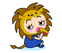 Original Horoscopes: Leo "The Lion" sticker #436853