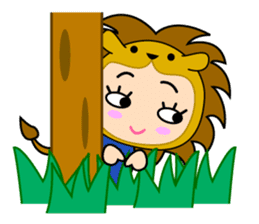 Original Horoscopes: Leo "The Lion" sticker #436854