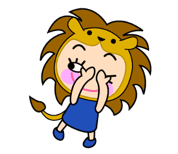 Original Horoscopes: Leo "The Lion" sticker #436856