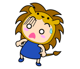 Original Horoscopes: Leo "The Lion" sticker #436860