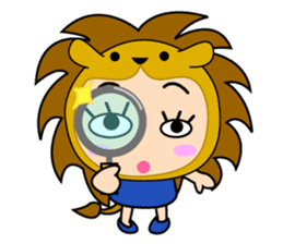 Original Horoscopes: Leo "The Lion" sticker #436861