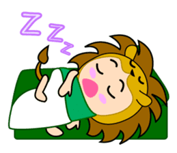 Original Horoscopes: Leo "The Lion" sticker #436862