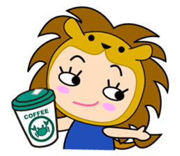 Original Horoscopes: Leo "The Lion" sticker #436864