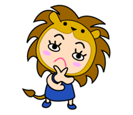 Original Horoscopes: Leo "The Lion" sticker #436868