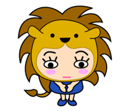 Original Horoscopes: Leo "The Lion" sticker #436870