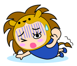 Original Horoscopes: Leo "The Lion" sticker #436872