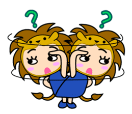 Original Horoscopes: Leo "The Lion" sticker #436876