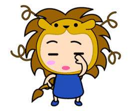 Original Horoscopes: Leo "The Lion" sticker #436877