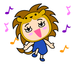 Original Horoscopes: Leo "The Lion" sticker #436880