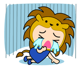 Original Horoscopes: Leo "The Lion" sticker #436884