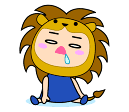 Original Horoscopes: Leo "The Lion" sticker #436886