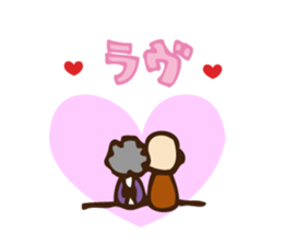 Stamp ofGrandfather  and grandmother sticker #436908