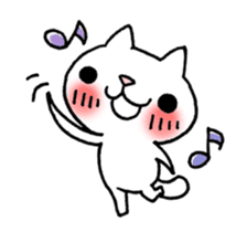 The White Kitten Kitty Ver.2 sticker #436972