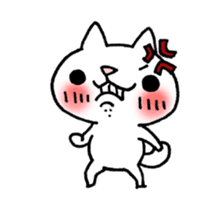 The White Kitten Kitty Ver.2 sticker #436981