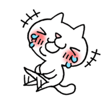 The White Kitten Kitty Ver.2 sticker #436988