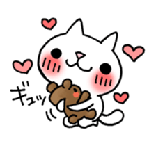 The White Kitten Kitty Ver.2 sticker #436991
