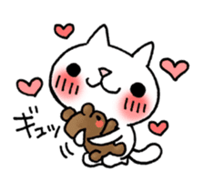 The White Kitten Kitty Ver.2 sticker #436991