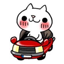 The White Kitten Kitty Ver.2 sticker #436992