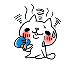 The White Kitten Kitty Ver.2 sticker #436993