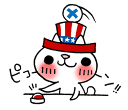 The White Kitten Kitty Ver.2 sticker #436996