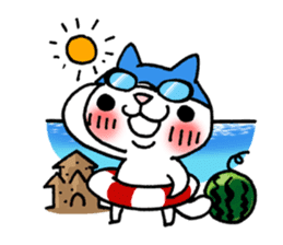 The White Kitten Kitty Ver.2 sticker #436997