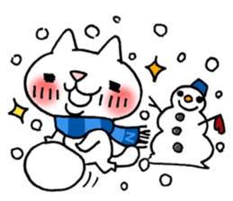 The White Kitten Kitty Ver.2 sticker #436998