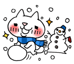 The White Kitten Kitty Ver.2 sticker #436998