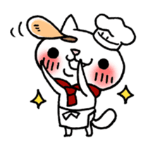 The White Kitten Kitty Ver.2 sticker #437004