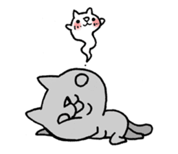 The White Kitten Kitty Ver.2 sticker #437005