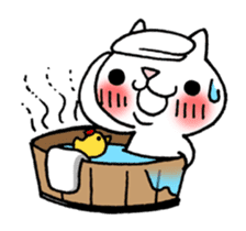 The White Kitten Kitty Ver.2 sticker #437007