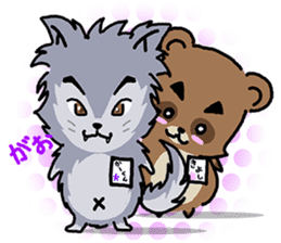 WOLF BOY KA-KUN -KIYO-DANUKI 2- sticker #437121