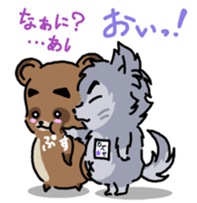WOLF BOY KA-KUN   -KIYO-DANUKI 2- sticker #437125